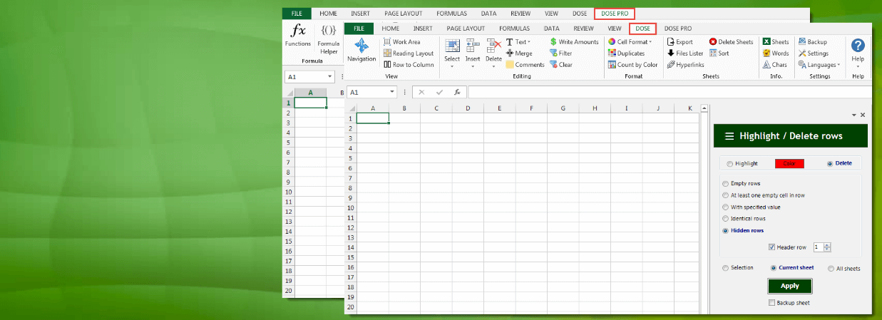 Powerful Excel Add-In - Increase Excel Productivity
